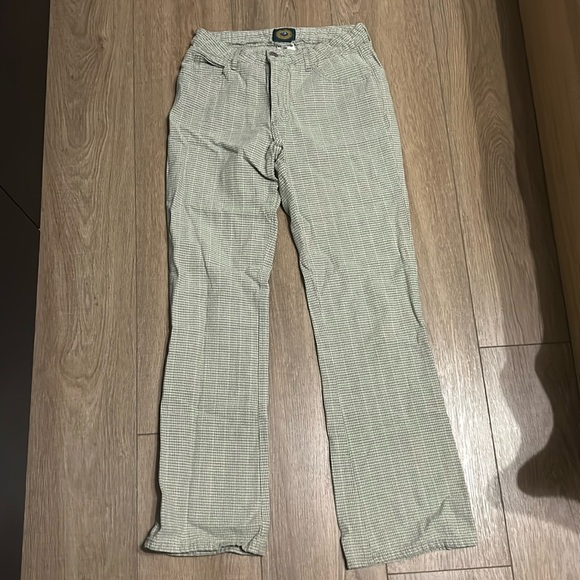 Vintage Y2K Paris Blue plaid pants - Picture 1 of 4